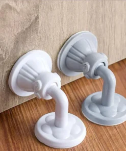 Door Stopper Adhesive Door Wall Bumper Floor Doorstop Holder