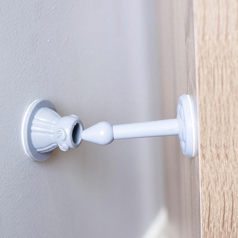 Door Stopper Adhesive Door Wall Bumper Floor Doorstop Holder - Image 4