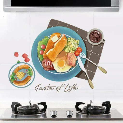 Kitchen Home Anti-smoke Wallpaper