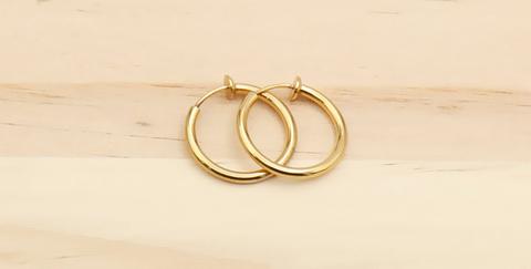 No Piercing Retractable Earrings