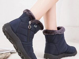 Ankle Boots For Women Boots Fur Warm Snow Boots