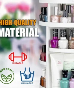 Alternative view of 360 Degree Rotating Makeup Organizer