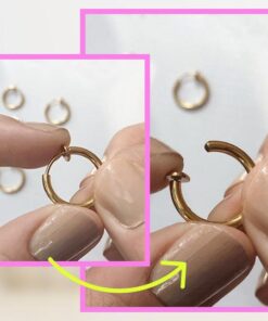 No Piercing Retractable Earrings