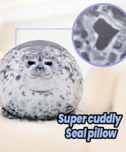 Adorable coixí de foca esponjosa