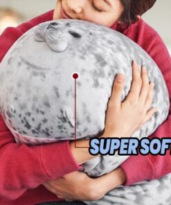 Fluffy Adorable Seal Pillow
