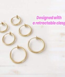 No Piercing Retractable Earrings