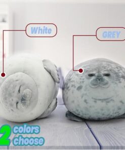 Fluffy Adorable Seal Pillow
