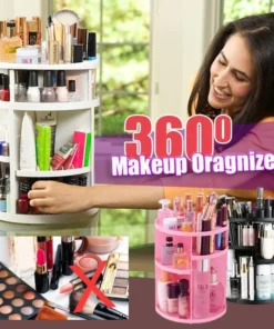 360 Degree Rotating Makeup Organizer