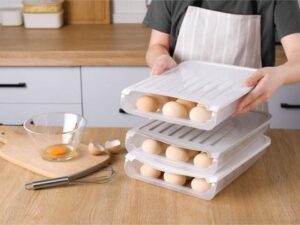 Easy Egg Storage Dispenser Box
