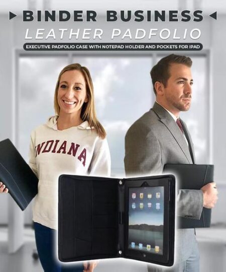Binder Business Leather Padfolio