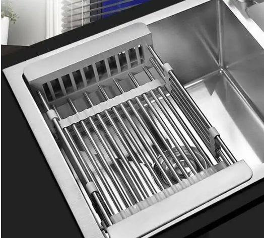 Kitchen Retractable Drainer Rack
