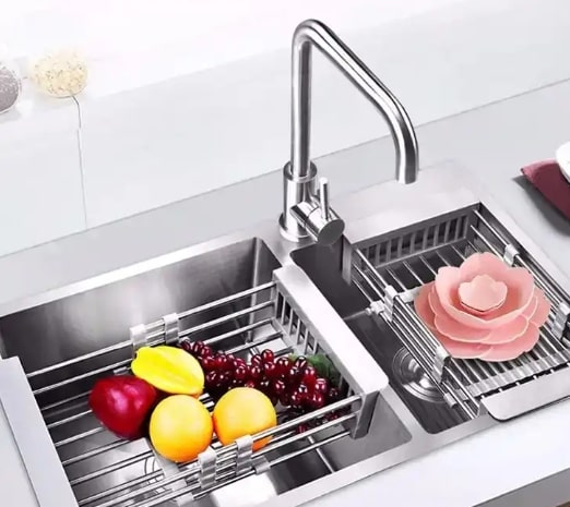 Kitchen Retractable Drainer Rack