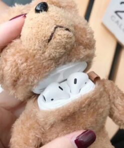 Cartoon Teddy Bear Airpod Case Cover