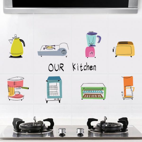 Kitchen Home Anti-smoke Wallpaper