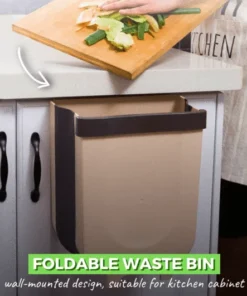 Press & Pull - Wall Mounted Waste Bin