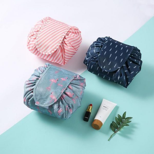 Lazy Drawstring Cosmetic Bag