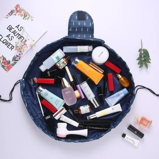 Lazy Drawstring Cosmetic Bag - Image 2