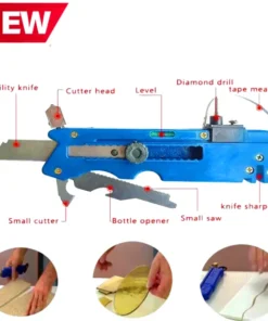 Multifunctional Glass And Tile Cutter Tool
