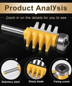 Tongue N Groove Milling Router Bit