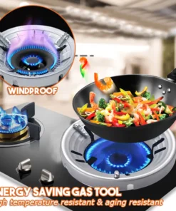 Alternative view of Energy-Saving Wind Resistant Stove Hood