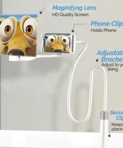 Mobile Screen Magnifier With Phone Holder