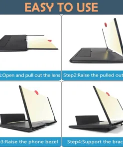 Alternative view of ModernQ Paper Thin Foldable Mobile Phone Amplifier