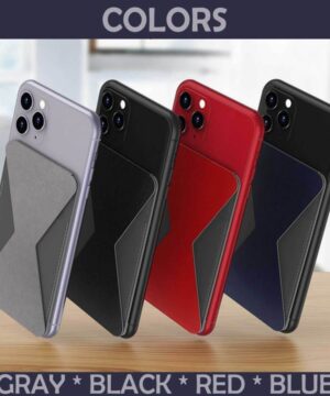 Magnetic Sticky Foldable Phone Card Holder
