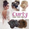 Curly Hair Bun Clip
