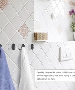 The Smart Towel Holder – Push And Grip