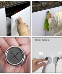 The Smart Towel Holder – Push And Grip