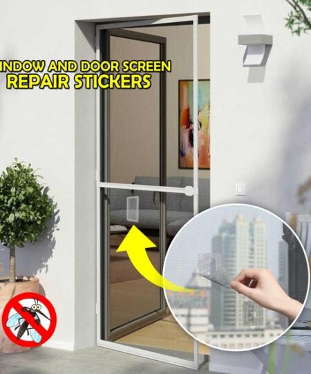 Window and Door Screen Repair Stickers