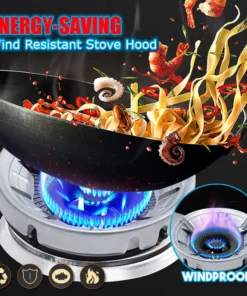 Energy-Saving Wind Resistant Stove Hood