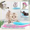 Purrfect Cat Silicone Fish Toothbrush
