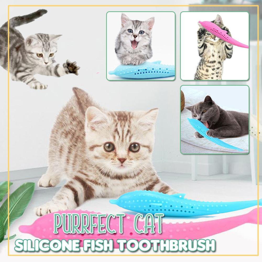 Purrfect teeth cat sales toothbrush