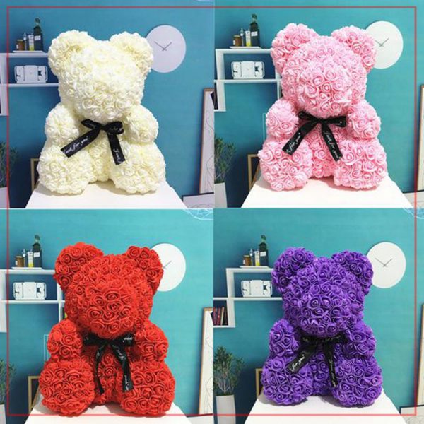 Wokoma Valentine Wamuyaya Rose Teddy Bear