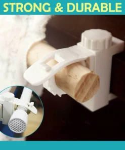 Reusable Punch-Free Curtain Rod Bracket Clips