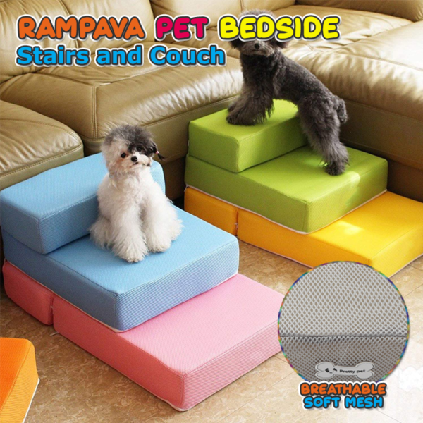 Rampava Pet Bedside Stairs And Couch