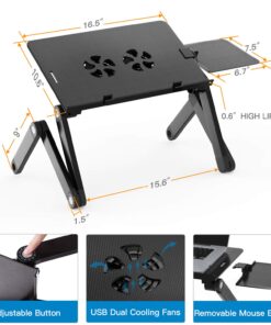 Portable Adjustable Laptop Desk