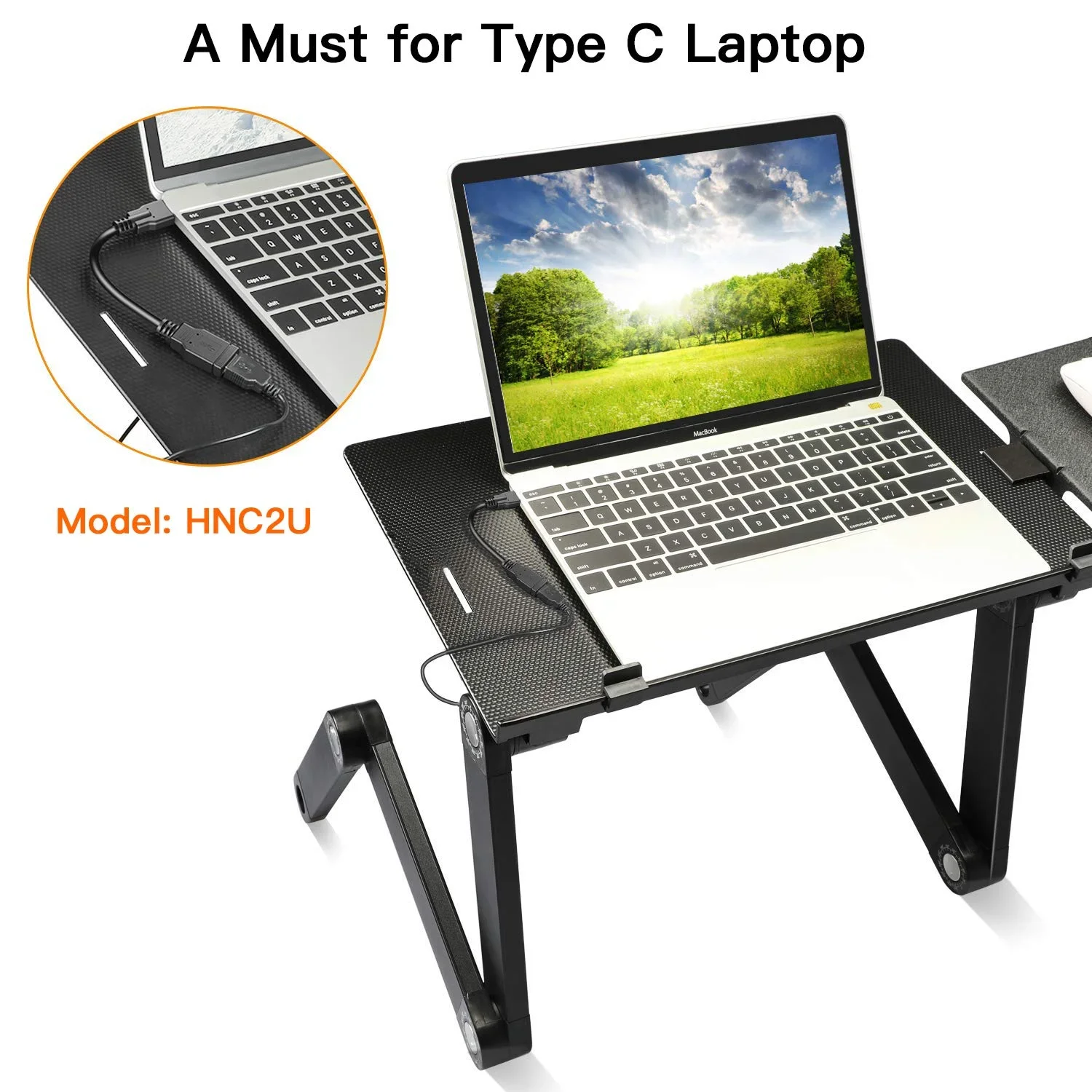 Portable Adjustable Laptop Desk