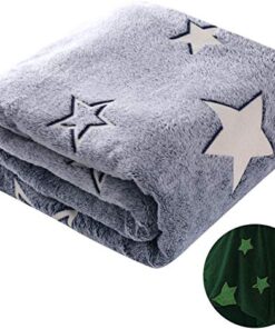 Magic Glow-in-the-dark Velvet Throw Blanket