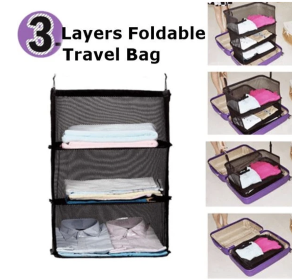 3-Layers Foldable Travel Akpa