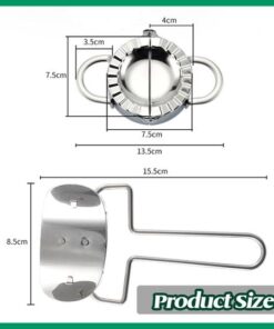 Stainless Cut and Mold Dumpling Maker