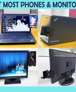 Notebook Screen Side Phone Holder