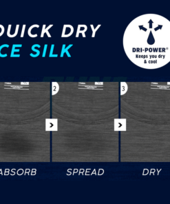 Хуткая футболка Ice Silk Quick Dry