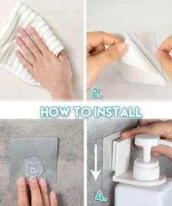 Drill-free Shower Gel Mount