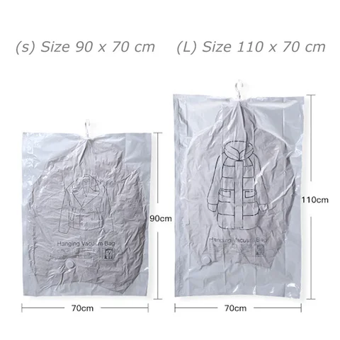Jumbo Hanging Coat Vacuum Bag - Image 4