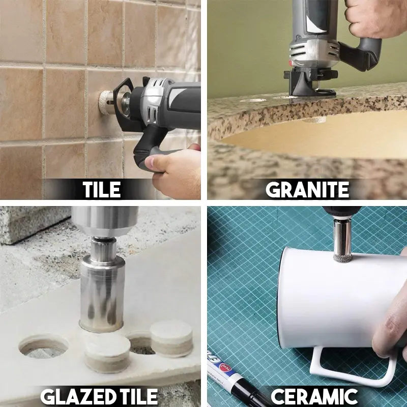 Heavy Duty Hole Saw Drill Bits Set (10pcs) - Image 2