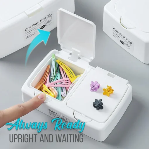 Press-Button Mini Storage Box