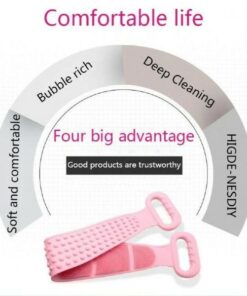 Silicone Double-Sided Back Scrubber