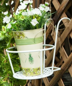 Easy Hang Durable Railing Flower Basket